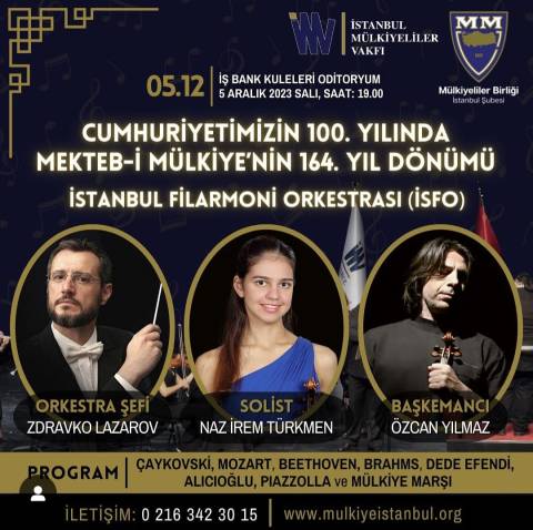 Naz İrem Türkmen - Mekteb-i Mülkiye'nin 164. Yıl Dönümü 