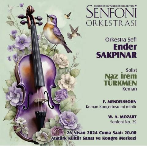 Naz İrem Türkmen - Eskişehir Büyükşehir Belediyesi Senfoni Orkestrası 