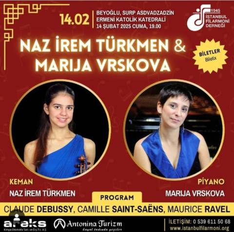 Naz İrem Türkmen - İstanbul Filarmoni Derneği Konseri 