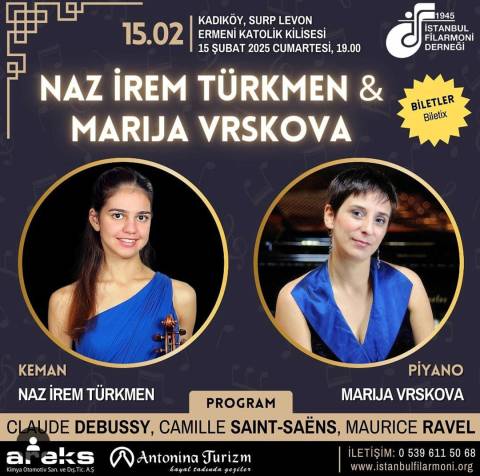 Naz İrem Türkmen - İstanbul Filarmoni Derneği Konseri 